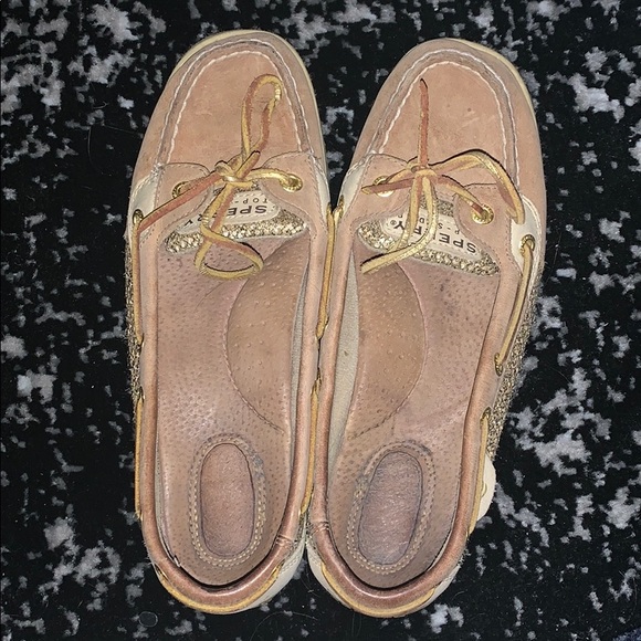 Used tab and sparkly Sherry’s. Size 7. - Picture 3 of 4